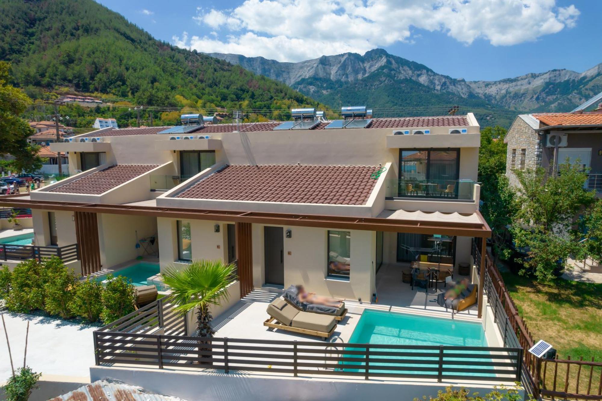 Ntinas Seaside Suites Skala Potamia (Thasos) Exterior foto