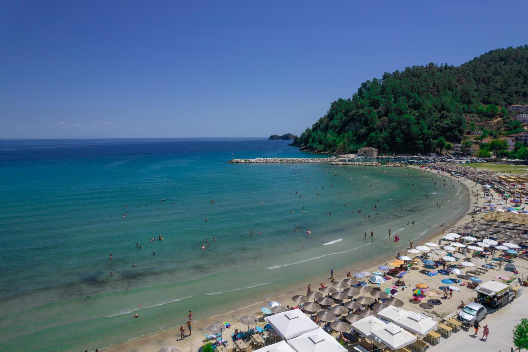 Ntinas Seaside Suites Skala Potamia (Thasos) Exterior foto